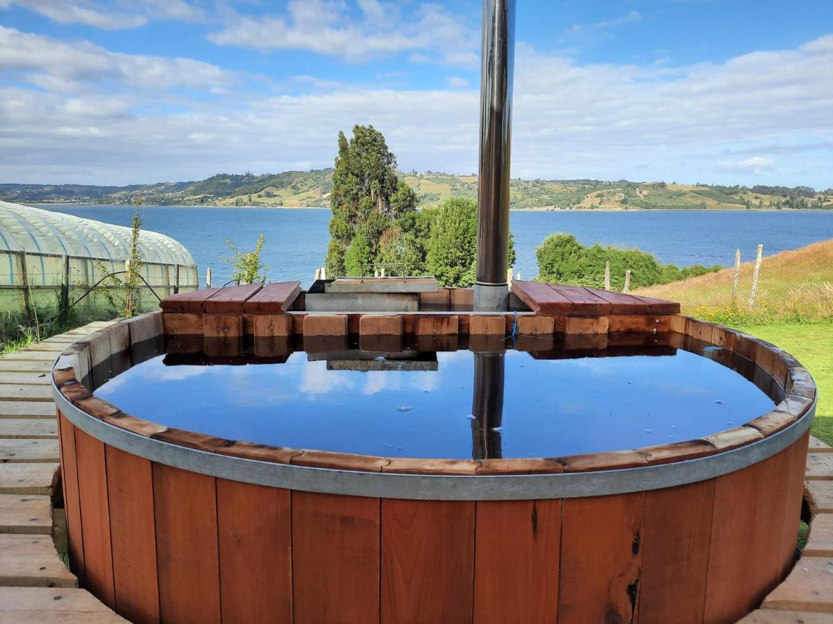 Cabanas Reflejo De Luna Кастро Экстерьер фото
